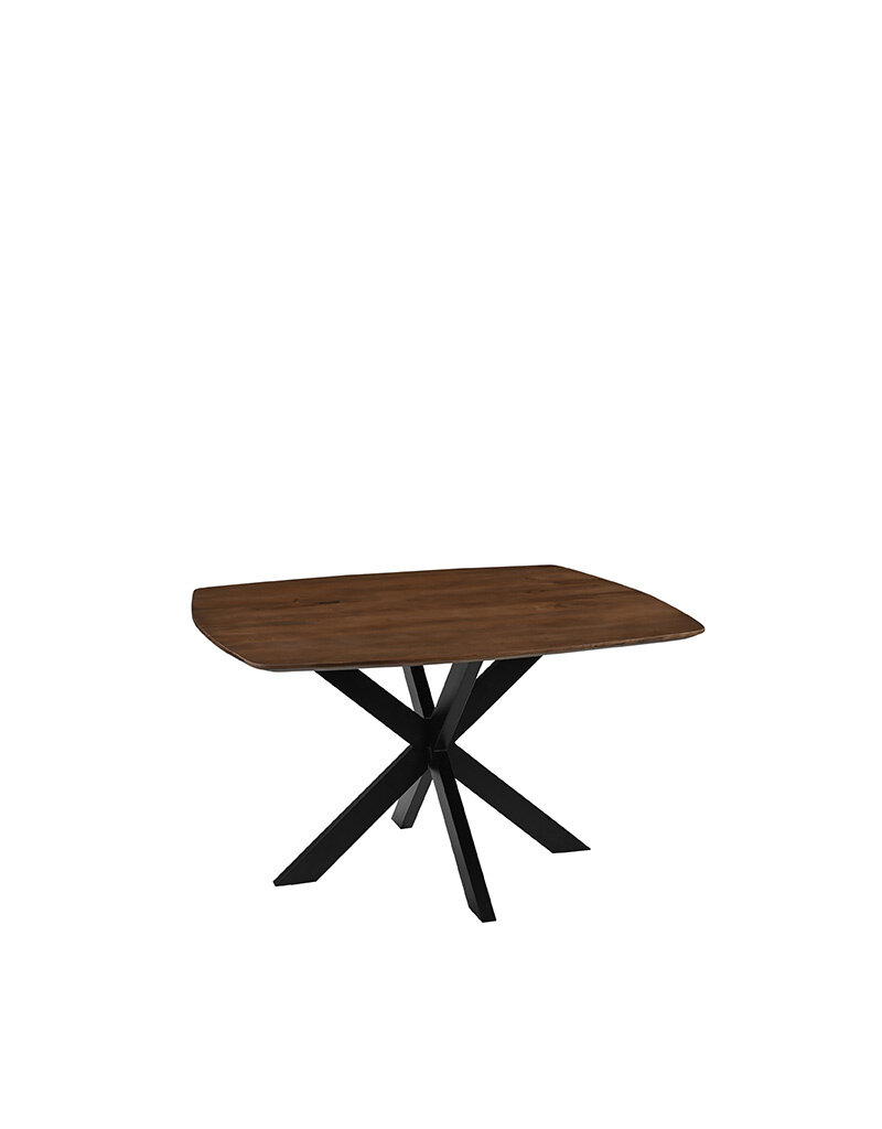 LABEL51 Eetkamertafel Blake - Nature - Mangohout - 130x130 cm
