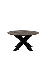 LABEL51 LABEL51 Salontafel Otis - Espresso - Mangohout - 80 cm