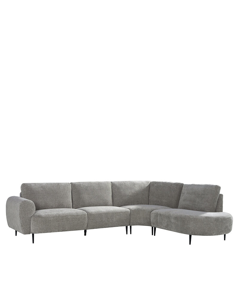 LABEL51 LABEL51 Hoekbank Milano - Stone - Stof - Rechts