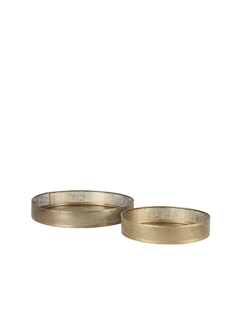 LABEL51 LABEL51 Dienbladen - Antiek goud - Metaal