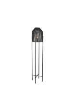 LABEL51 LABEL51 Vloerlamp Ibiza - Zwart - Jute