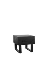 LABEL51 LABEL51 Salontafel Santos - Zwart - Mangohout - 50 cm