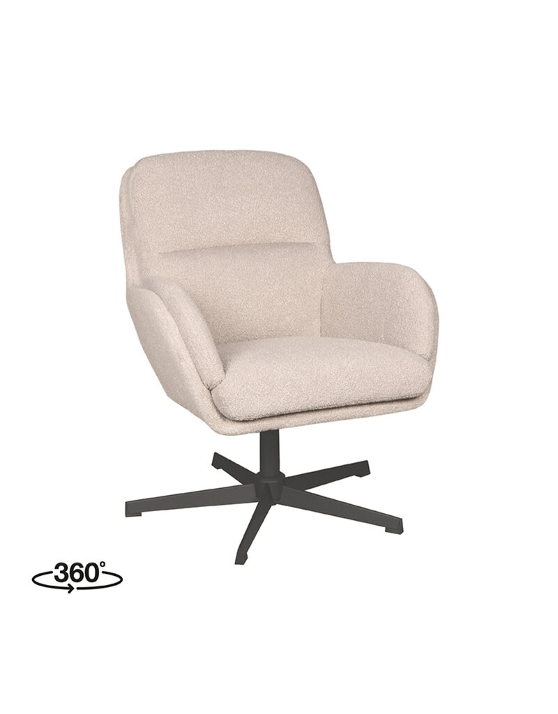 LABEL51 LABEL51 Fauteuil Moss - Naturel - Boucle