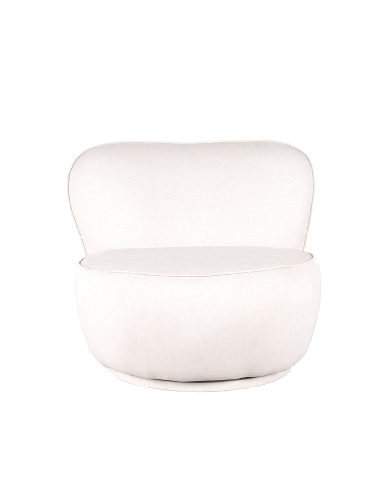 LABEL51 LABEL51 Fauteuil Bunny - Crème - Microfiber