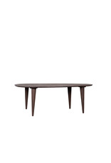 Damn LABEL51 Eetkamertafel Fly - Espresso - Mangohout - 180 cm - Organisch