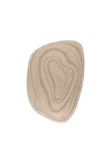 Damn LABEL51 Vloerkleden Vinto - Beige - Synthetisch - 200x290 cm - Organisch