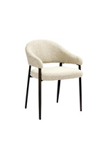 Damn LABEL51 Eetkamerstoel Sora - Naturel - Boucle