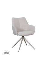 Damn LABEL51 Eetkamerstoel Sawa - Naturel - Boucle
