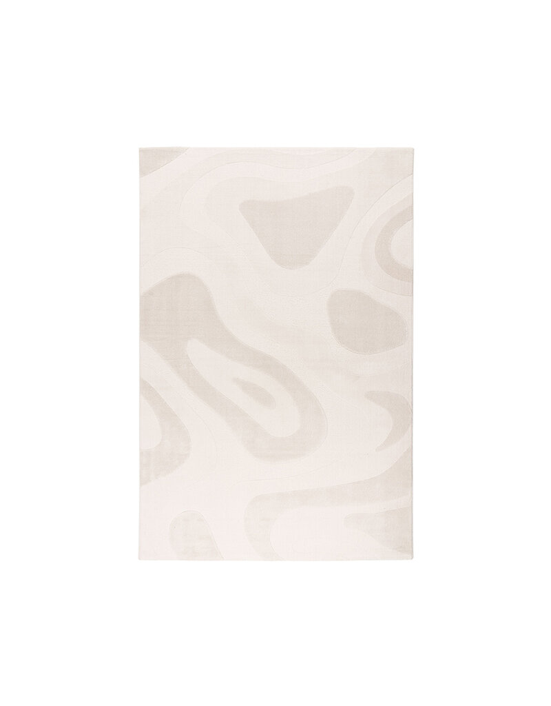 Damn LABEL51 Vloerkleden Gamo - Beige - Synthetisch - 200x290 cm