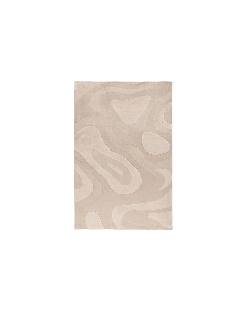 Damn LABEL51 Vloerkleden Gamo - Ivoor - Synthetisch - 160x230 cm