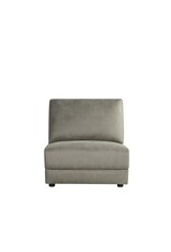 Damn LABEL51 Bank Tivoli - Taupe - Kunstleder - 1,5-Zits