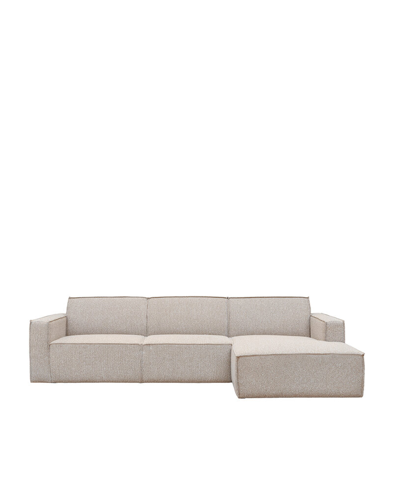Damn LABEL51 Hoekbank Kay - Naturel Royal Boucle - Boucle - Loungebank Rechts