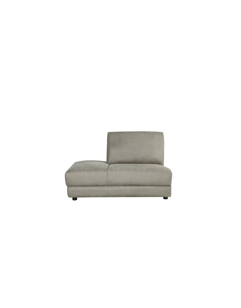 Damn LABEL51 Bank Tivoli - Taupe - Kunstleder - Ottomane Links
