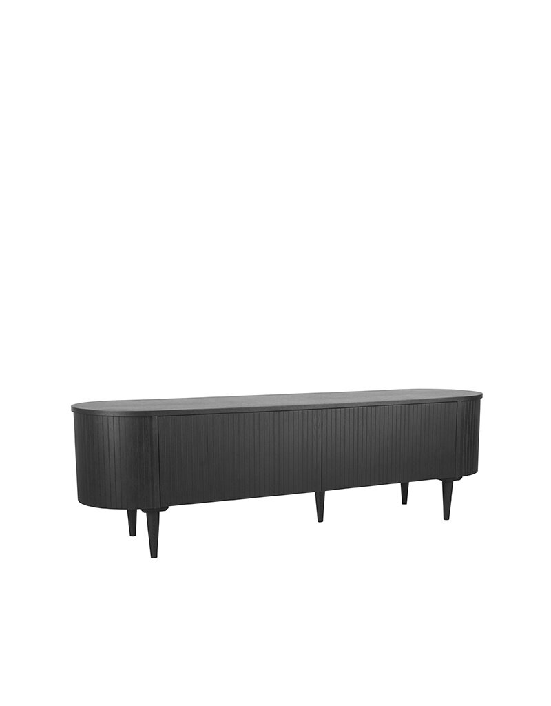 Damn LABEL51 Tv-Meubels Oliva - Zwart - Eiken - 180 cm