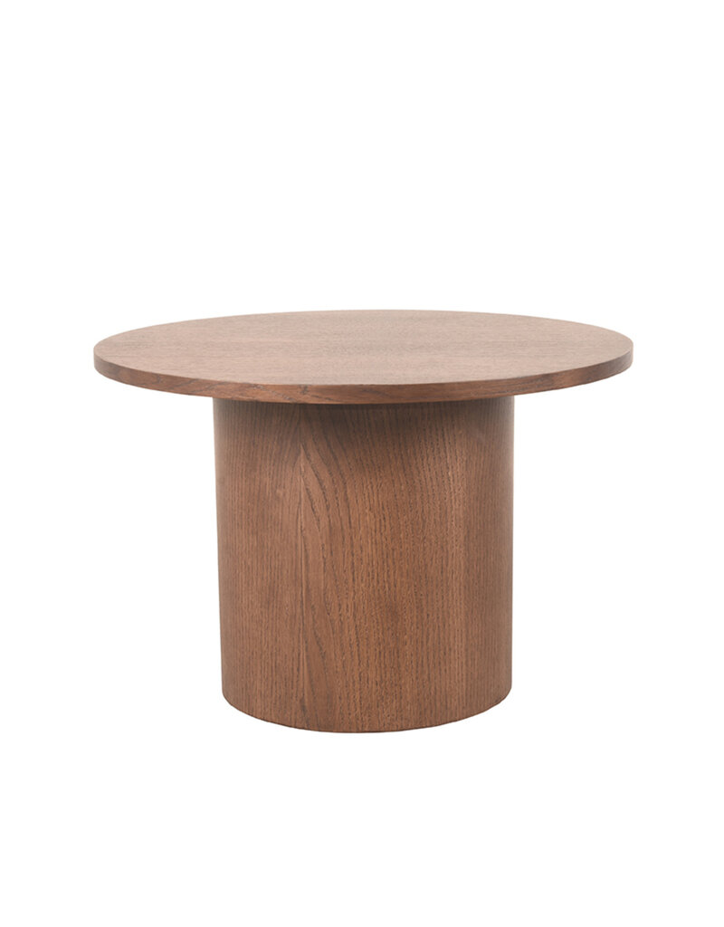 Damn LABEL51 Salontafel Oliva - Walnoot - Eiken - 60 cm - Rond