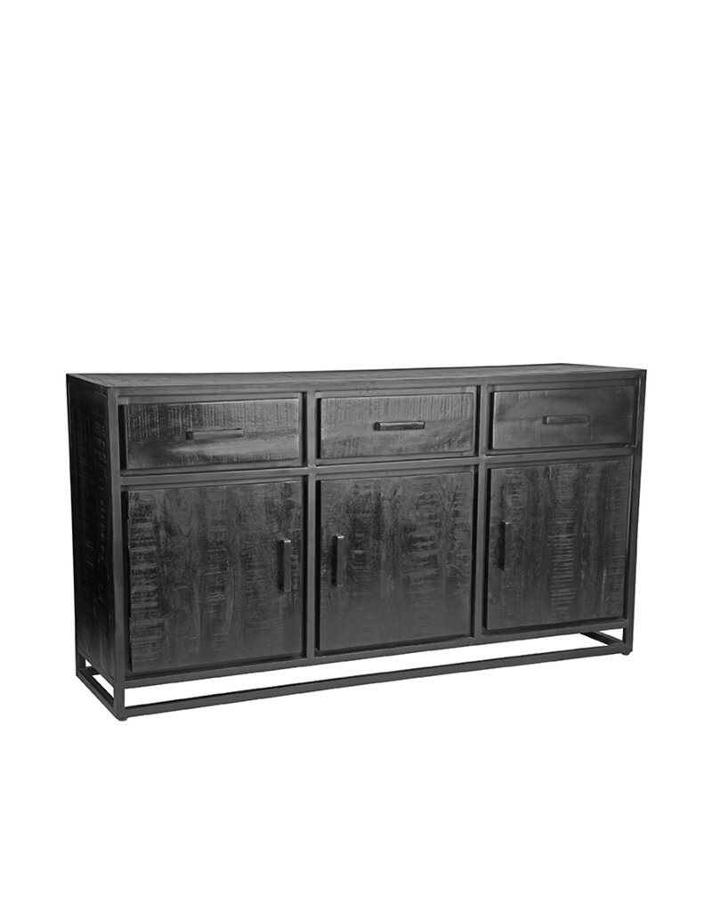 Damn LABEL51 Dressoir Chili - Zwart - Mangohout - One Size