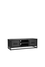 Damn LABEL51 Tv-Meubels Chili - Zwart - Mangohout - 120 cm