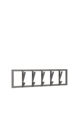 Damn LABEL51 Kapstok Frame - Burned Steel - Metaal - L