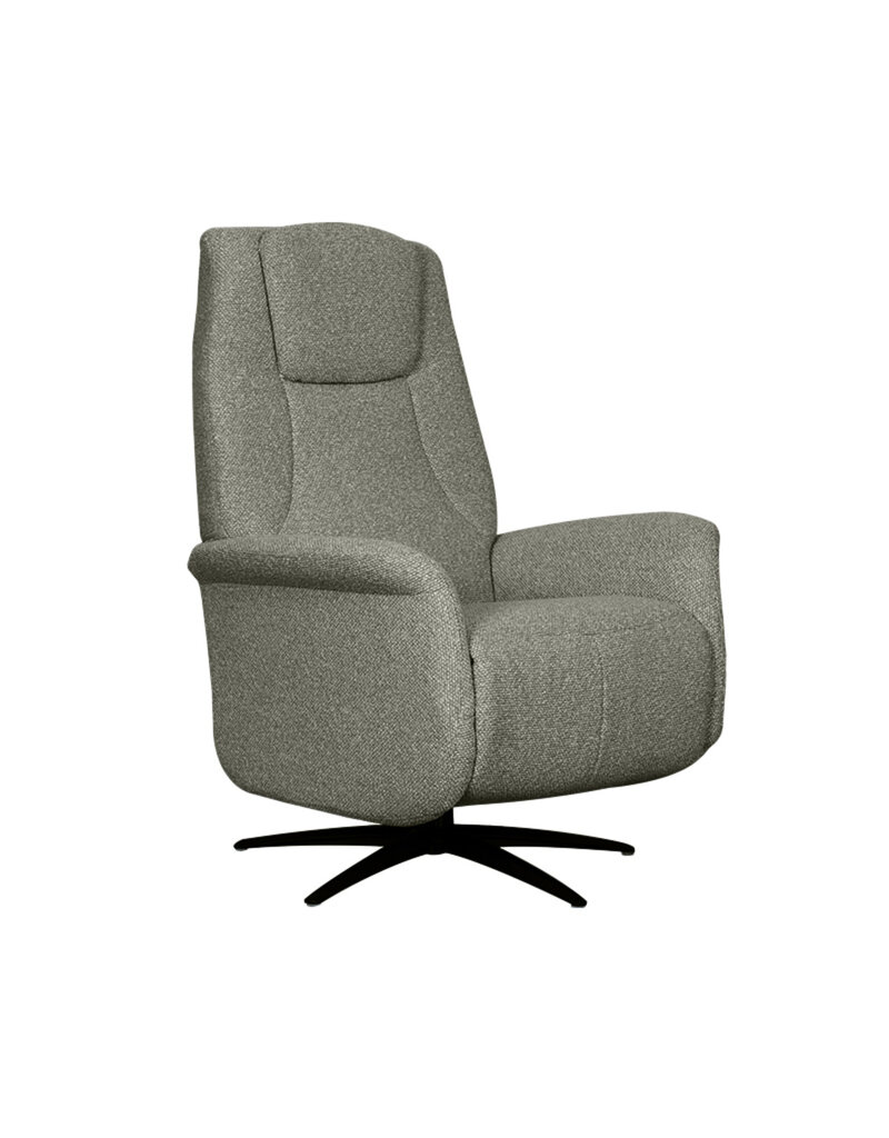 Damn LABEL51 Fauteuil Stockholm - Mushroom - Royal Boucle - 1-Motorig