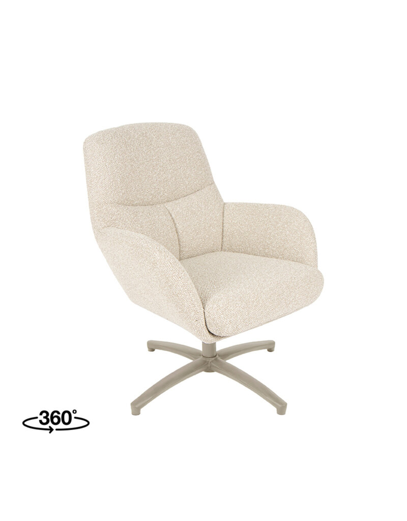 Damn LABEL51 Fauteuil Chill Zone - Naturel - Royal Boucle - One Size