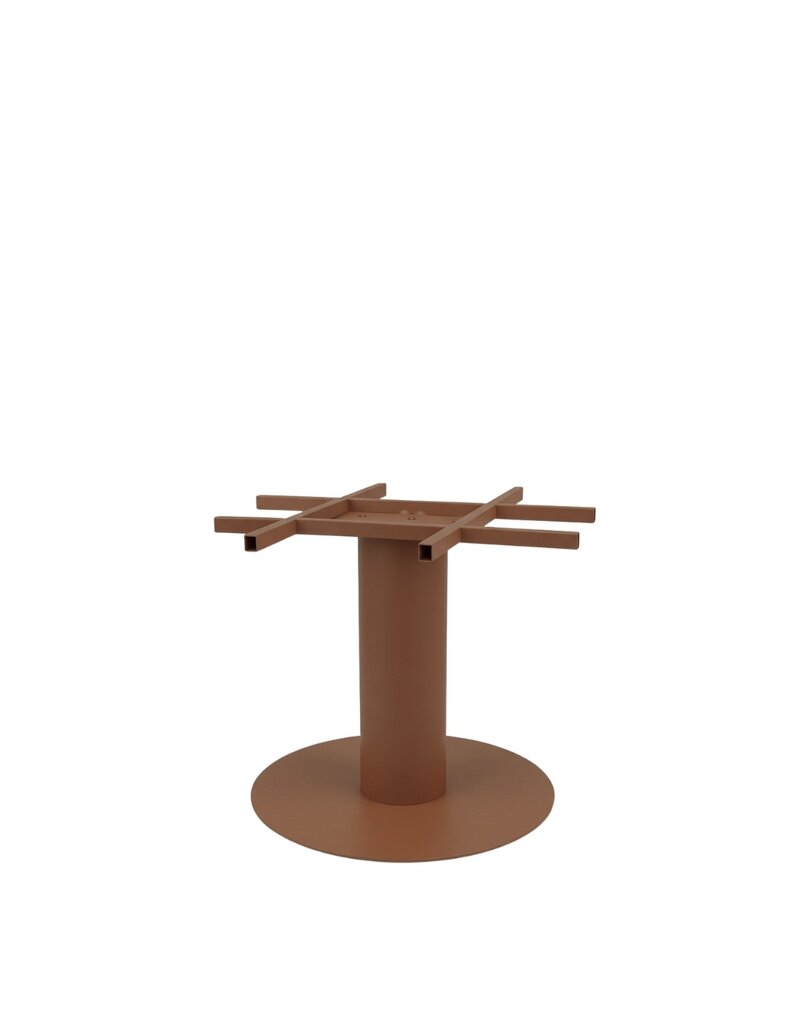 Damn LABEL51 Eetkamertafel Tafelpoot Extra Stable - Coral - Metaal - 70x70x72 cm