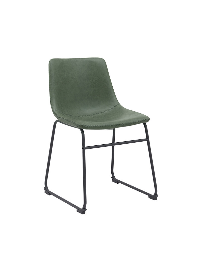 LABEL51 Eetkamerstoel Risto - Hunter - PU-Leder
