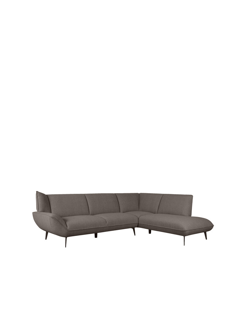LABEL51 Hoekbank Pesaro - Bruin - Boucle - Rechts