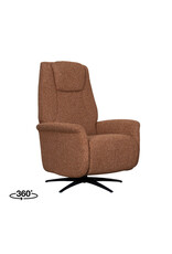 LABEL51 Fauteuil Stockholm - Coral - Micro Suede
