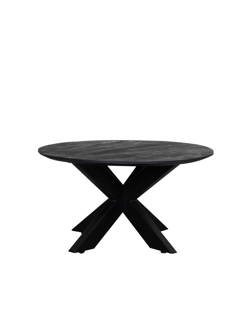 LABEL51 LABEL51 Salontafel Otis - Zwart - Mangohout - 80 cm