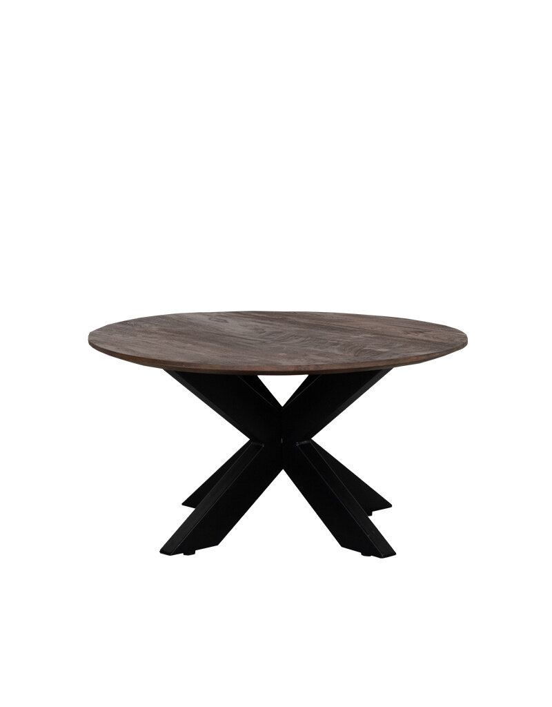 LABEL51 LABEL51 Salontafel Otis - Espresso - Mangohout - 80 cm