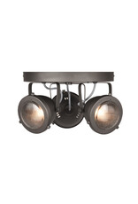 LABEL51 LABEL51 Spot Moto led - Burned Steel - Metaal - 3 Lichts