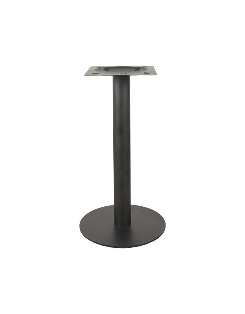 LABEL51 LABEL51 Eetkamertafel Tafelpoot Enkel Rond - Zwart - Metaal - Rond - 72 cm