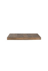 LABEL51 LABEL51 Eetkamertafel Tafelblad Straight Edge - Rough - Mangohout - 70 cm Straight