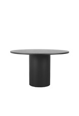 LABEL51 LABEL51 Eetkamertafel Oliva - Zwart - Eiken - 130 cm - Rond