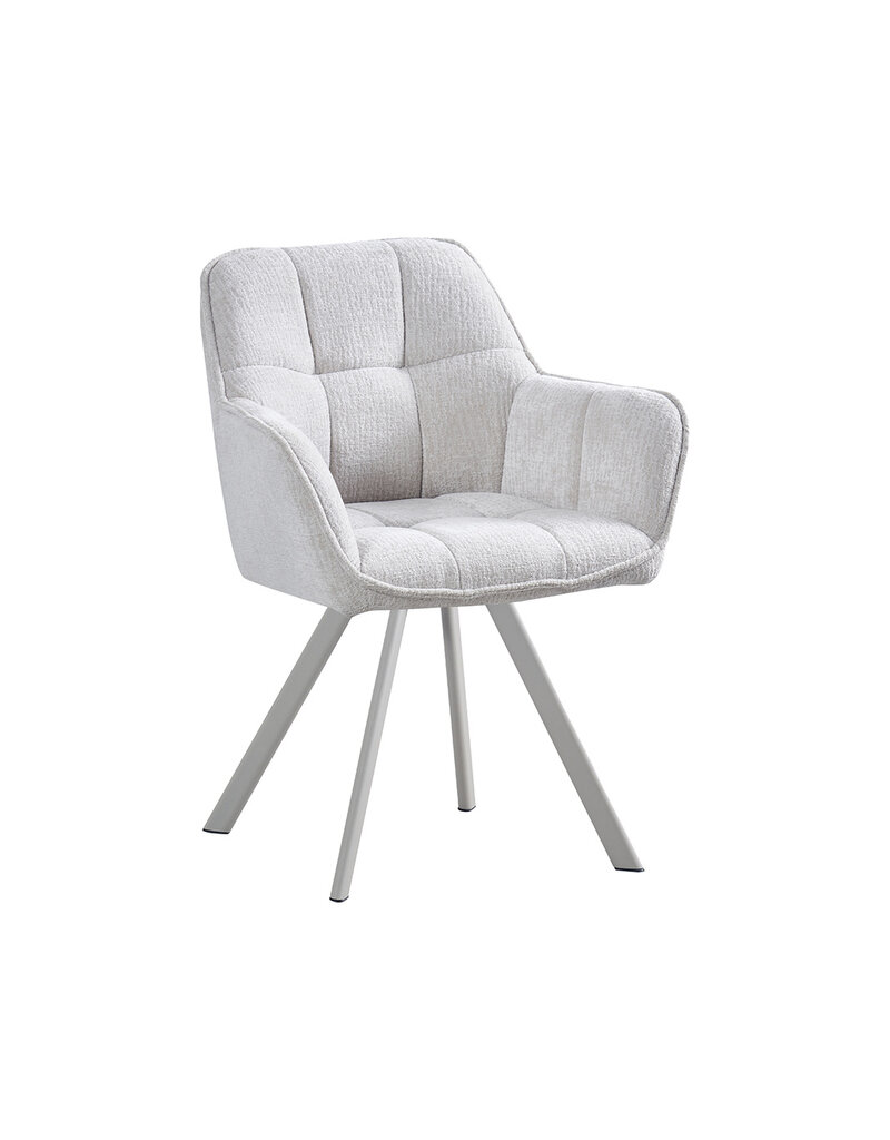 Damn LABEL51 Eetkamerstoel Riley - Naturel - Geweven