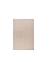 Damn LABEL51 Vloerkleden Lavita - Taupe - Synthetisch - 160x230 cm