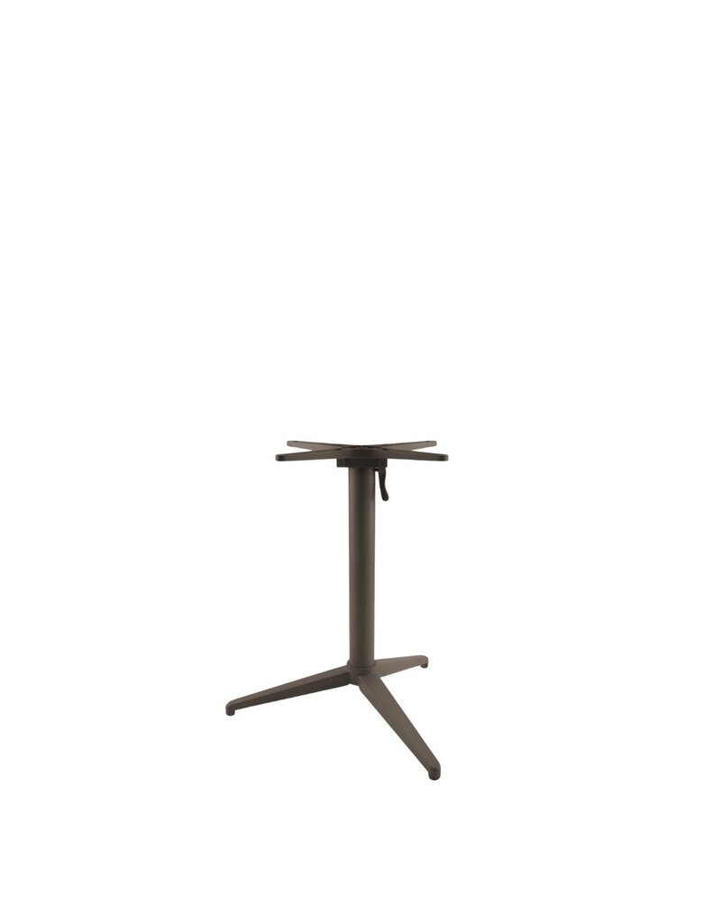 Damn LABEL51 Eetkamertafel Tafelpoot Vouwbaar - Brons - Metaal - 3-Poot