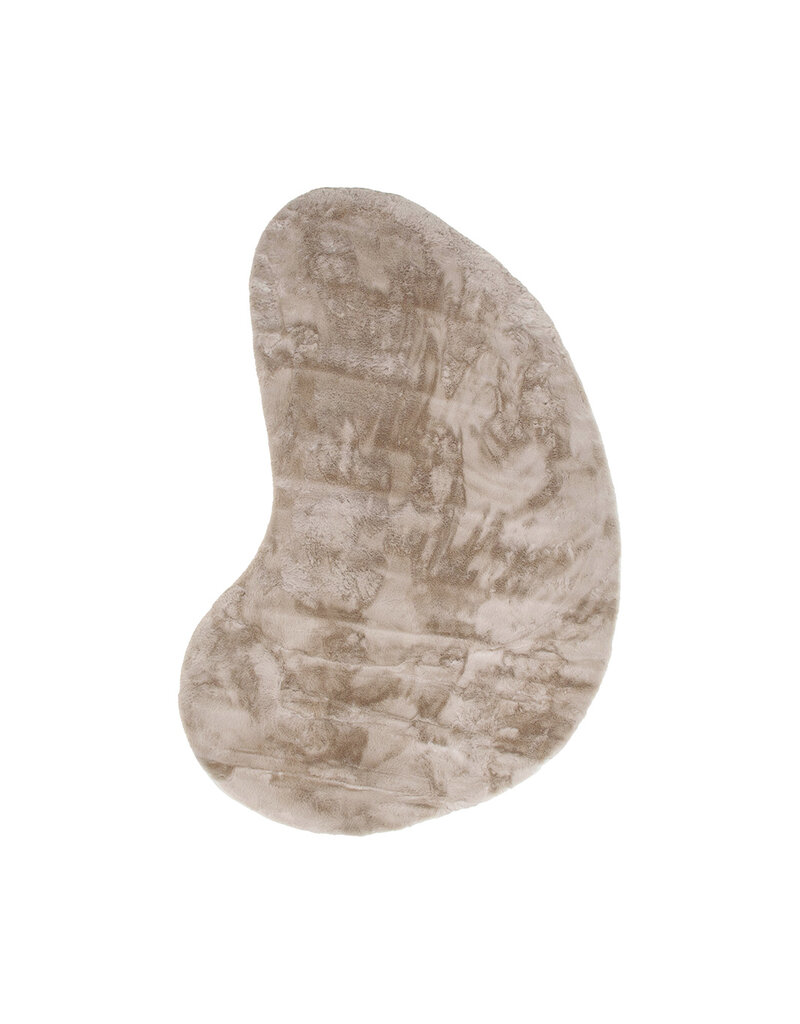 Damn LABEL51 Vloerkleden Indy - Beige - Polyester - 160x230 cm - Organisch