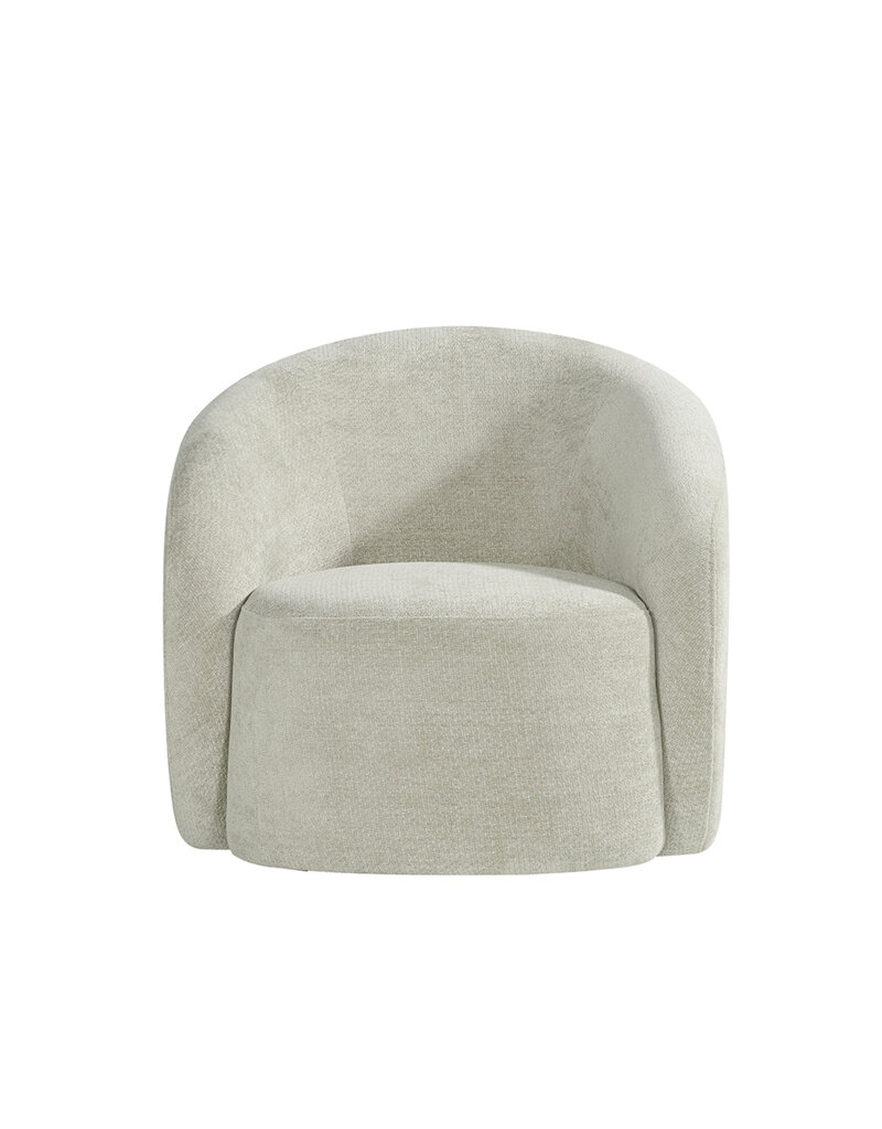 Damn LABEL51 Fauteuil Alby - Naturel - Chenille - 1-Zits