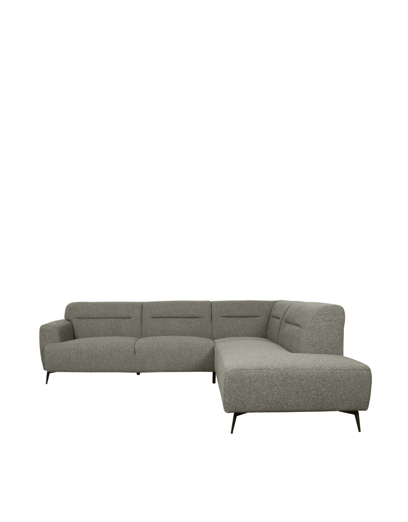 Damn LABEL51 Hoekbank Bolzano - Mushroom - Royal Boucle - Rechts Voorstaand