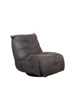 Damn LABEL51 Fauteuil Powernap Station - Antraciet - Micro Suede - One Size