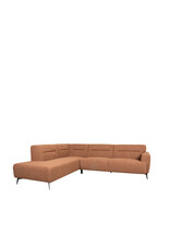 LABEL51 Hoekbank Bolzano - Coral - Boucle - Links