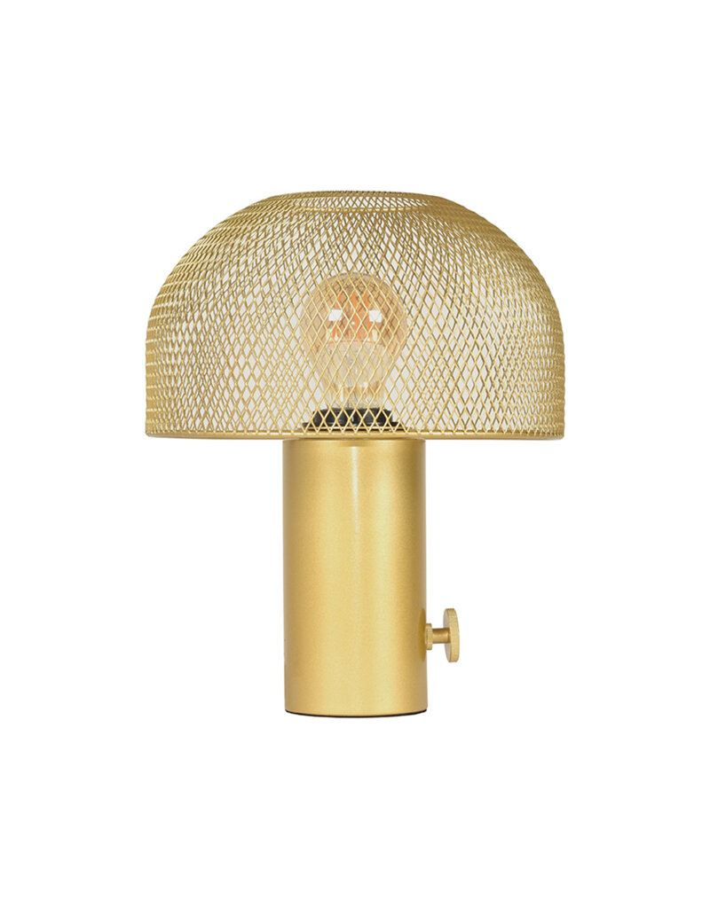 LABEL51 LABEL51 Tafellamp Fungo - Goud - Metaal