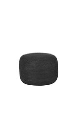 LABEL51 LABEL51 Poef Jute - Zwart - Jute - 50 cm