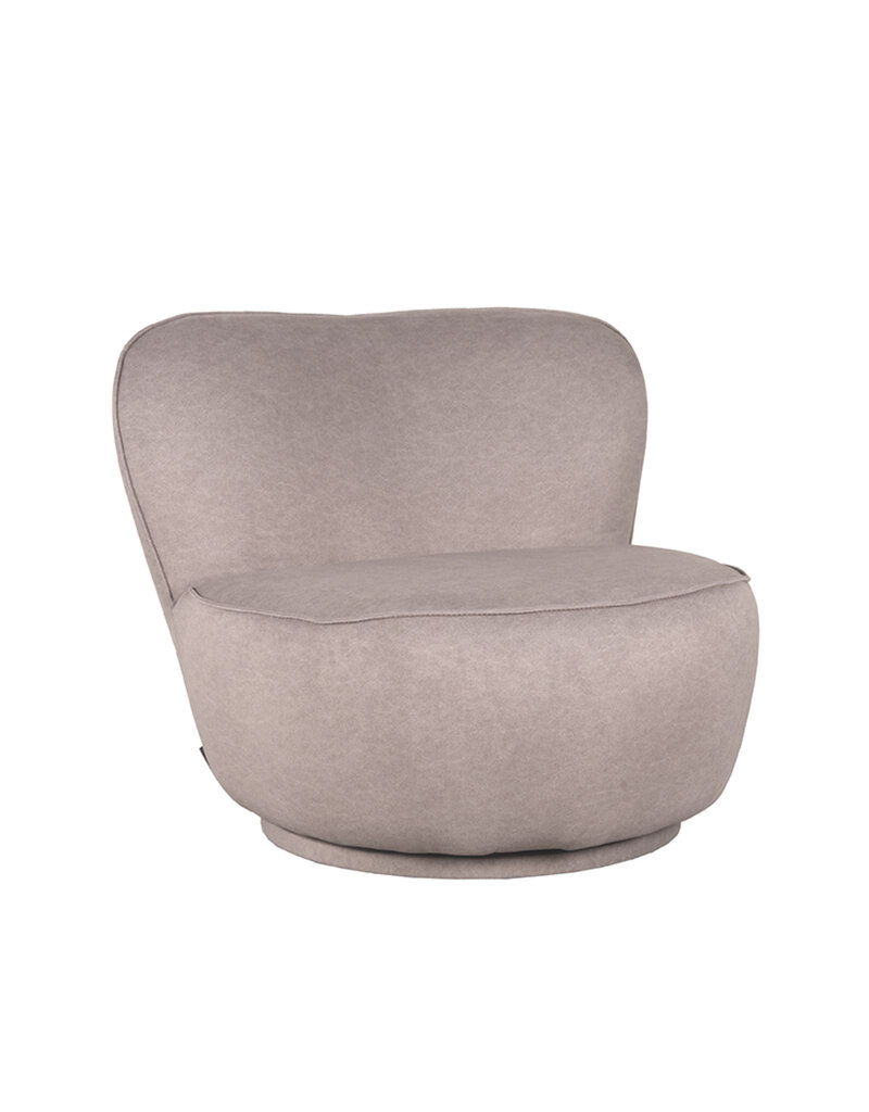 LABEL51 LABEL51 Fauteuil Bunny - Taupe - Microfiber