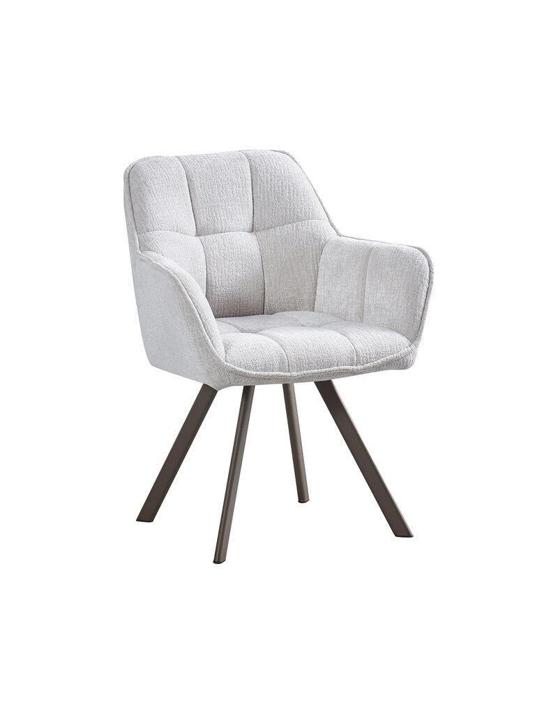 Damn LABEL51 Eetkamerstoel Riley - Naturel - Geweven