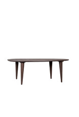 Damn LABEL51 Eetkamertafel Fly - Espresso - Mangohout - 200 cm - Organisch