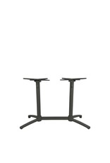 Damn LABEL51 Eetkamertafel Tafelpoot Vouwbaar - Forest - Metaal - 72 cm - Dubbel