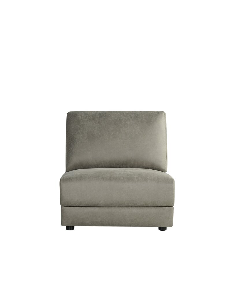 Damn LABEL51 Bank Tivoli - Taupe - Kunstleder - 1,5-Zits