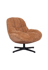 Damn LABEL51 Fauteuil Huxley - Cognac - Chenille - One Size